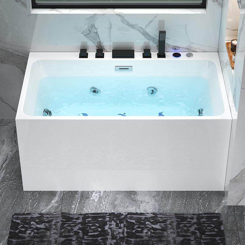 亚克可力家用小户型一冲浪按摩加日544深浴缸无缝体移动式迷你小