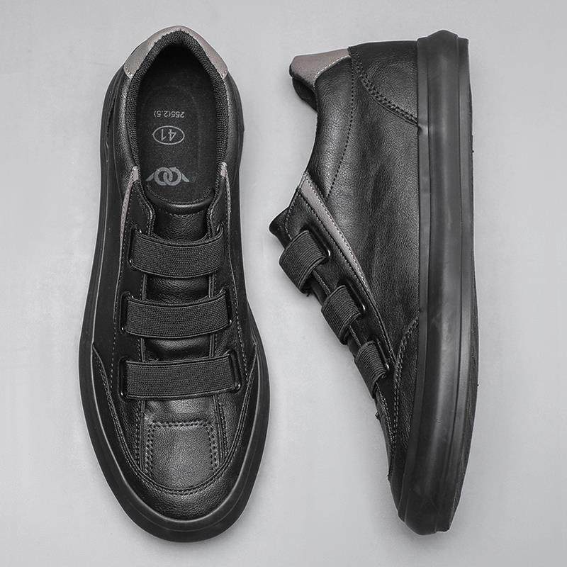 高档205夏季新款厚底潮鞋子男休闲2皮鞋英伦韩版潮鞋流百搭鞋男板