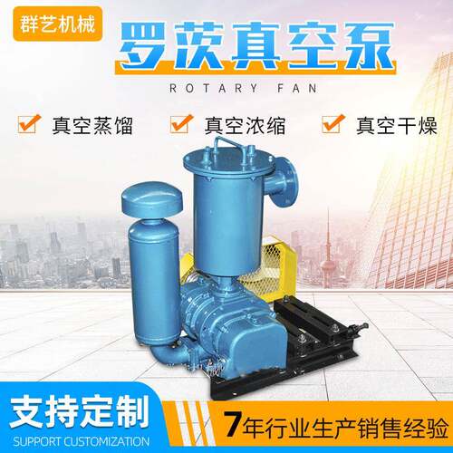 厂家定制水环罗茨真空泵立式压泵全自动小型罗茨真空泵
