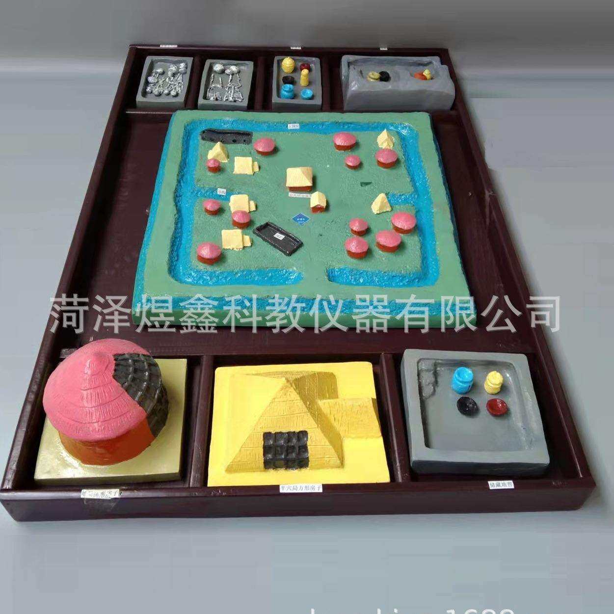 供应 二里头殷墟遗址复原模型 半坡遗址复原模型 历史 仿古模型