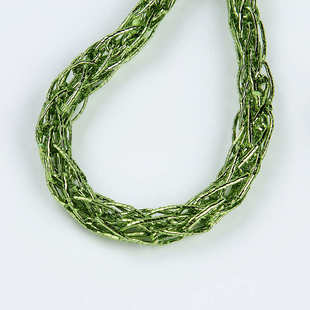 现货50m彩色金银丝网带彩丝编织无弹力工艺品线带多色可选可混搭