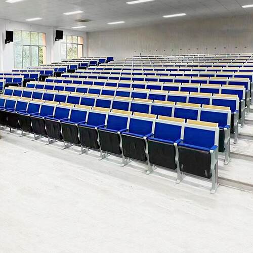 大学阶梯教室椅 会议室连排椅学校多媒体翻板课桌椅 报告厅礼堂椅