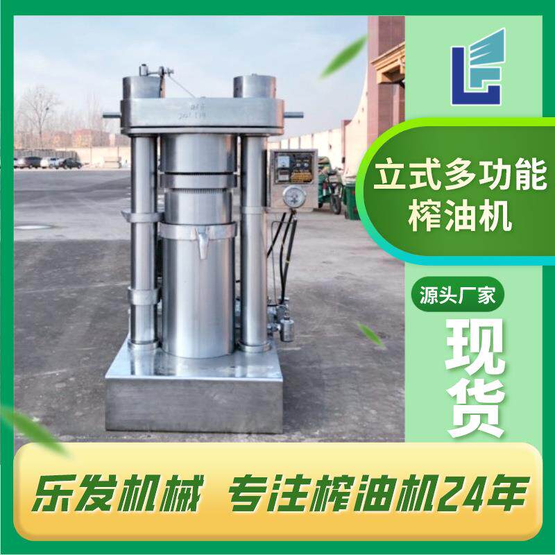乐发大型榨油机设备快速出油商用榨芝麻核桃榨油设备立式榨油机
