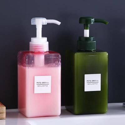 Squeeze travel refill bottles, large capacity for cosmetics,