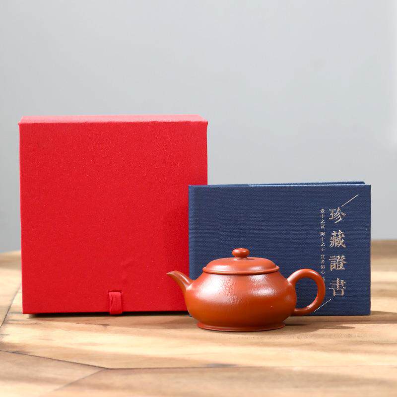 原矿朱泥明炉紫砂茶壶小品茶壶全手工家用中式工夫茶具泡茶壶单壶