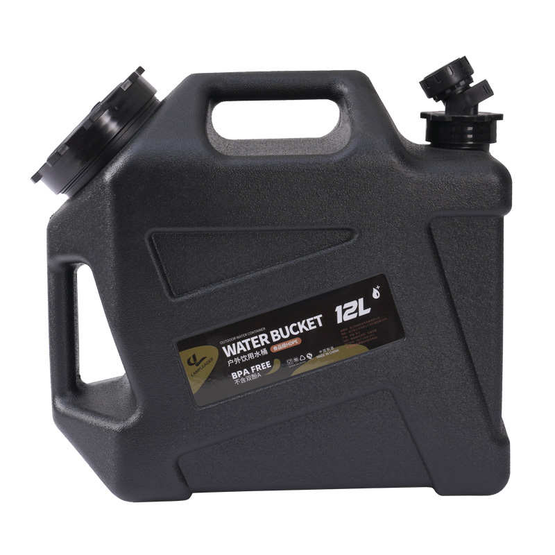 户外露营储水桶家用大容量储水箱车载食品级塑料桶带龙头饮水桶