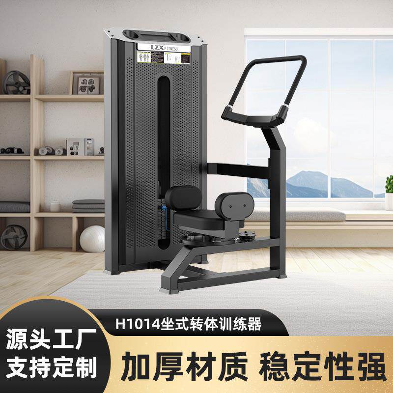 厂家直供运动健身器材坐式转体训练器健身房热卖居家商业两用
