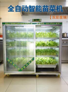 全自动芽苗菜机大型商用苗菜机304不锈钢机微电脑机食品级