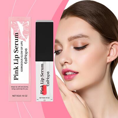 EELHOPE Pink Lip Oil - Nourishes and Moisturizes Lips, Provi