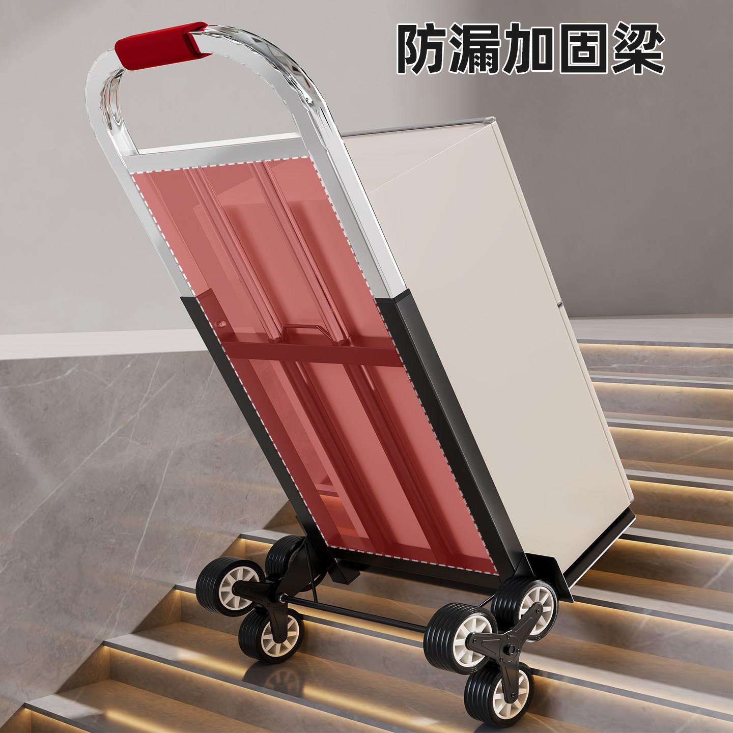 小推车可折叠便携家用行李快递搬运车手推车承重仓库拉货车拉杆车