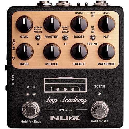 NUX纽克斯amp academy NGS-6电吉他单块效果器IR箱体模拟前级loop