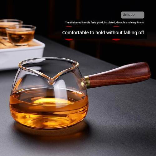 侧把直觉壶加厚耐热玻璃过滤煮茶器家用茶具套装电陶炉煮茶冲茶器