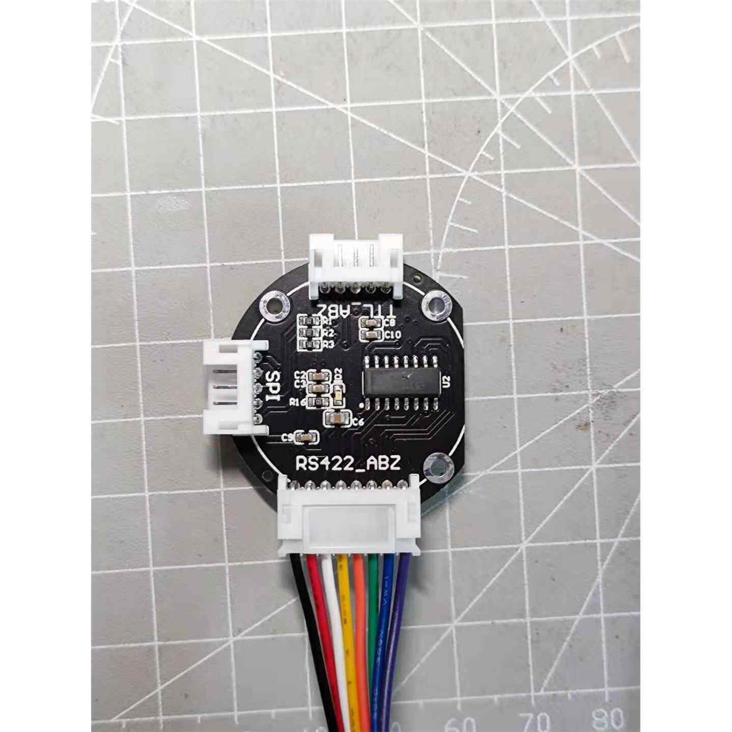 磁编码器、角度感测器、TLE5012B、高精度15位、ABZ、SPI、RS422