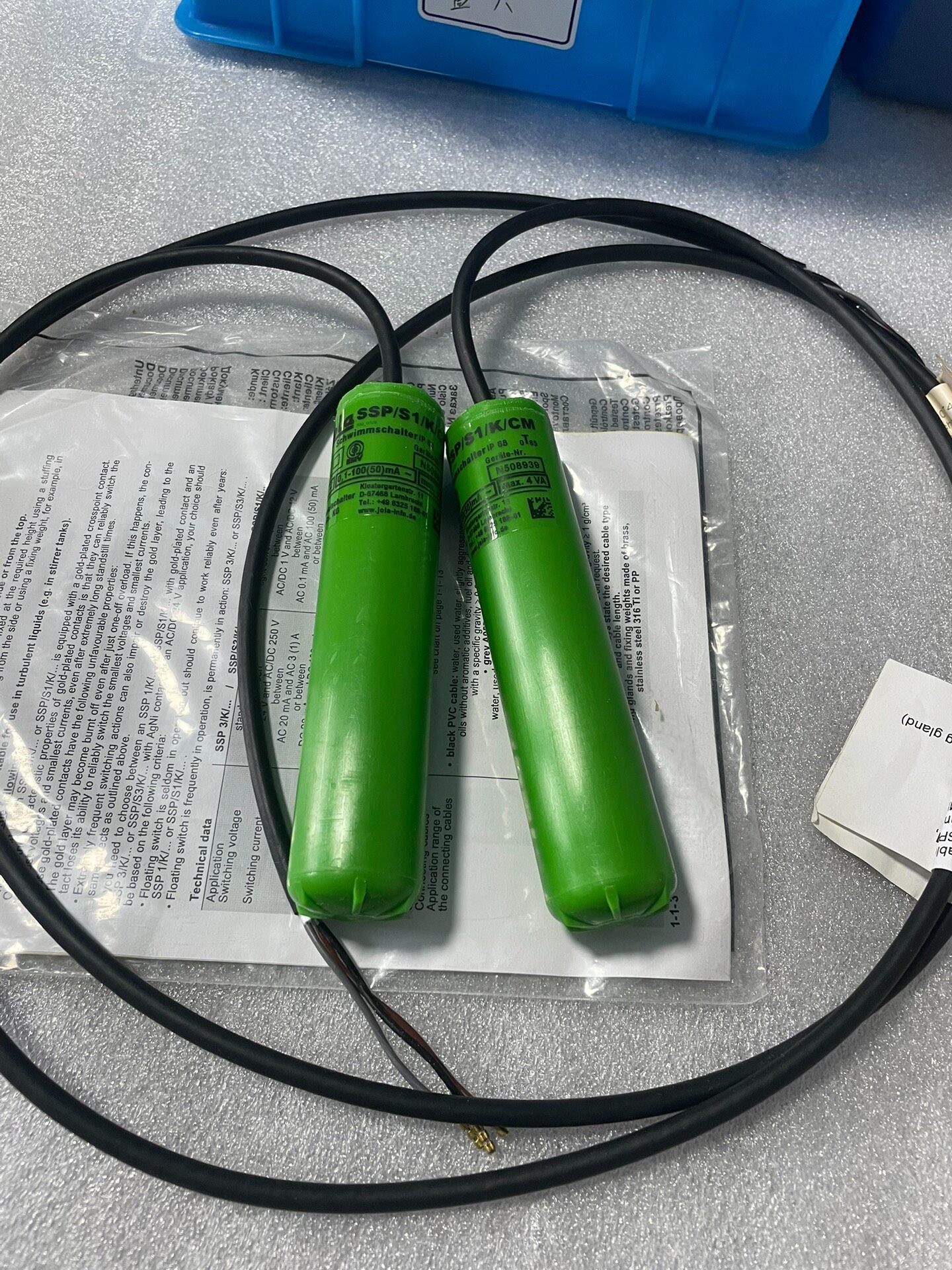 JOLA液位传感器 SSP/S1/K/CM，IP68，全新原