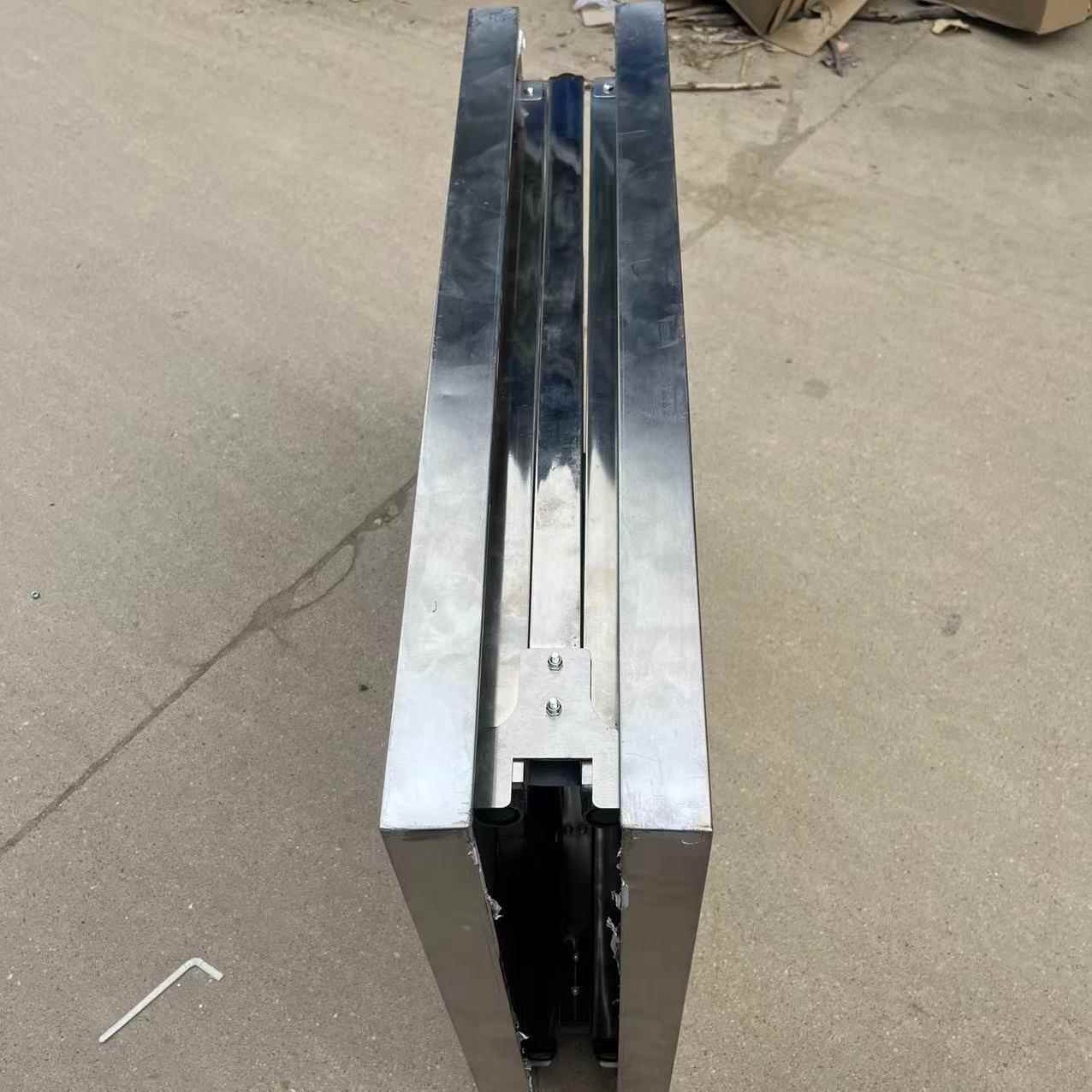 折叠桌不锈钢餐桌桌户烧烤子大摆摊加RGQ厚外简集易野餐桌子腿面