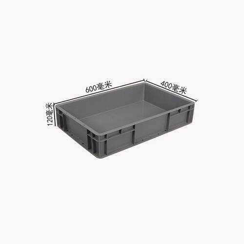 欧标物流箱 EU箱600*400*120EU4611塑料物流箱常州