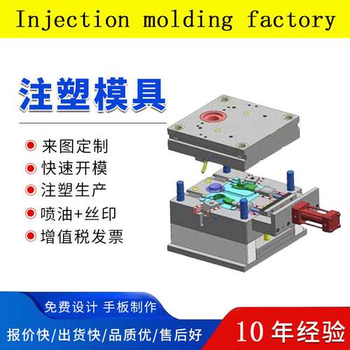 卧式立式注塑精密工业模具制造industrial mold manufacturing