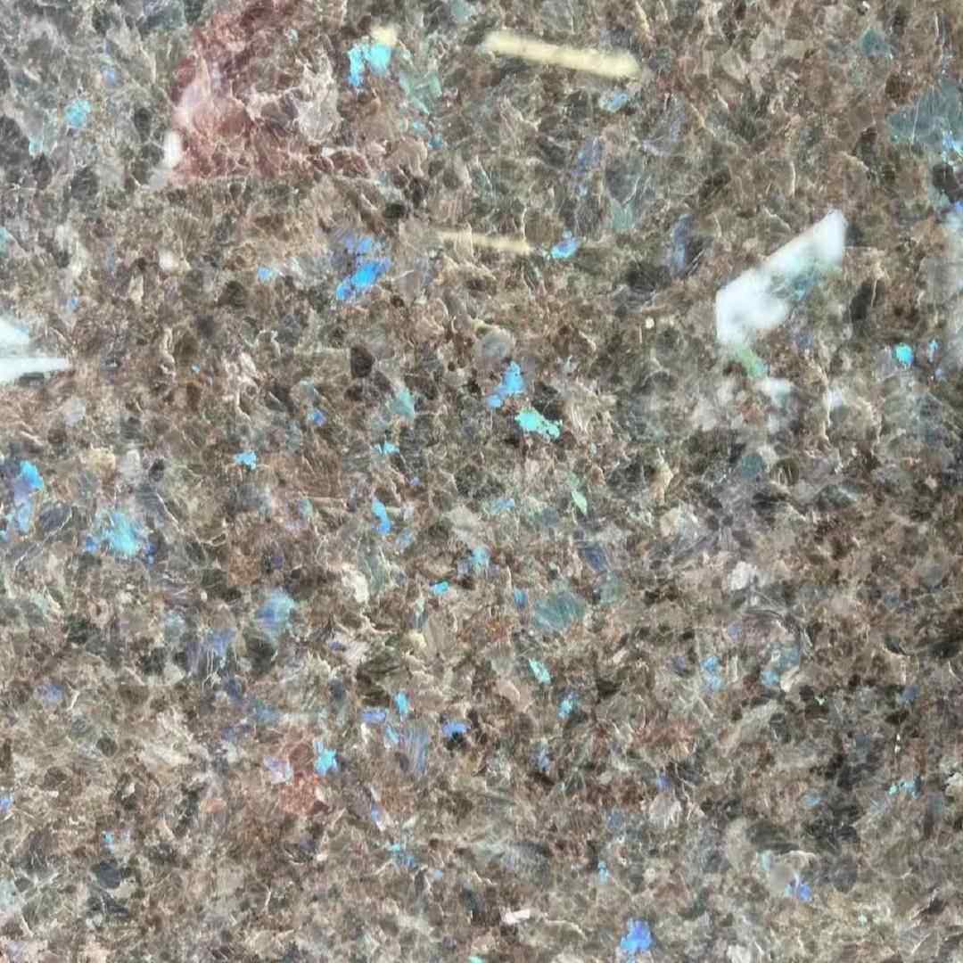 厂436家直销七彩啡花岗面岩材地板梯外墙干楼挂飘石窗石厨房台板
