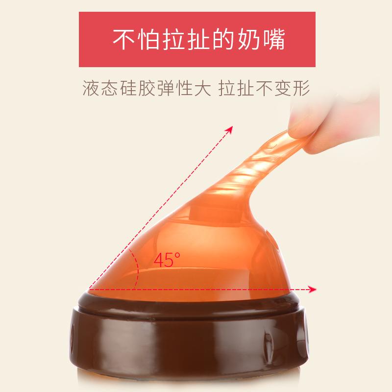 新婴儿广口径奶嘴 奶瓶管配件宝宝/水杯吸头米糊瓶辅食生勺转换头