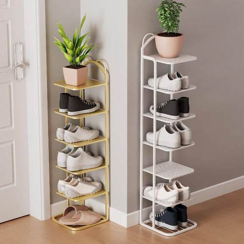 Home door shoe rack, storage rack, iron metal slipper rack