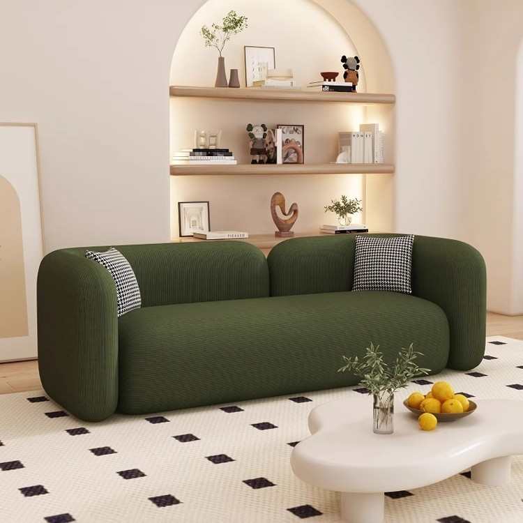 网红家用客厅沙发小户型出租房公寓直排酒店大堂休息商务洽谈沙发