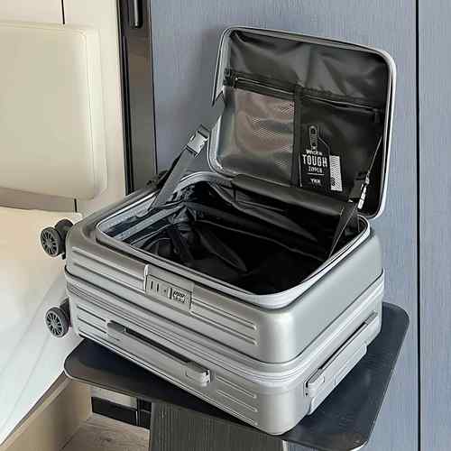 高档2扩25新款深仓侧开旅行箱大量行李箱女可展拉杆箱0登机容密码