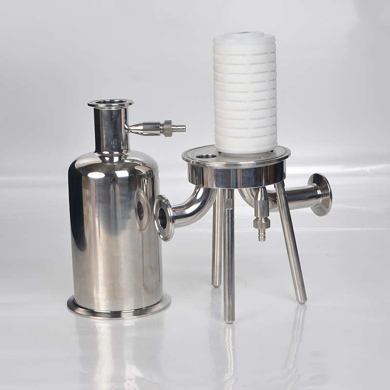 卫生级不锈钢微孔膜过滤器 高精度过滤器 小型过滤器 微孔过滤膜