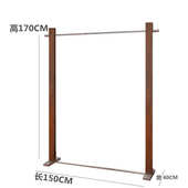 店货架 不锈钢挂衣架中岛网红女装 服装 店中古风架陈列架落地式