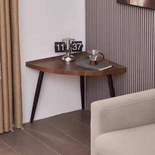 简约创意小茶几小户型墙角转角边几小桌子扇形沙发茶桌三角床头柜