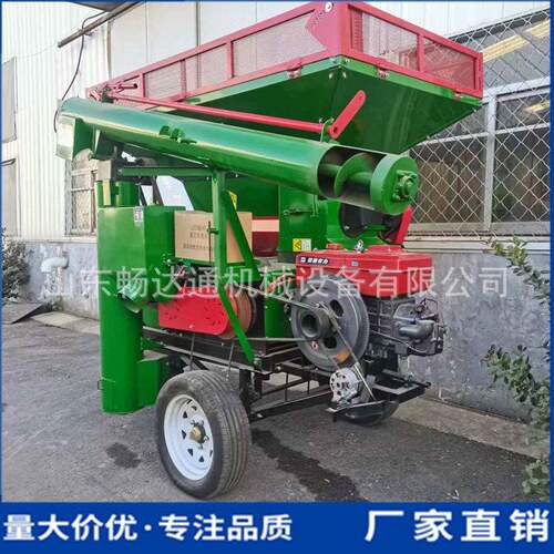 大型玉电米脱粒机机机柴油机带的全自动脱子GSC干湿两用棒产量大