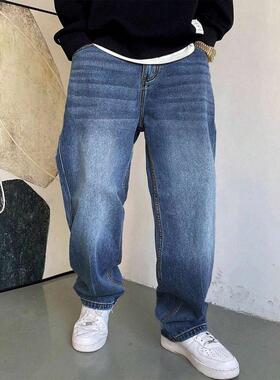 G 10931 Loose wide leg men's jeans 阔腿牛仔裤跨境速卖