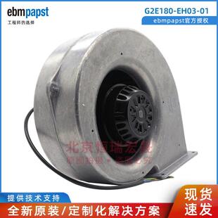G2E180-EH03-01 德国ebmpst 230V 1.75/1.82A 涡轮空气净化风机