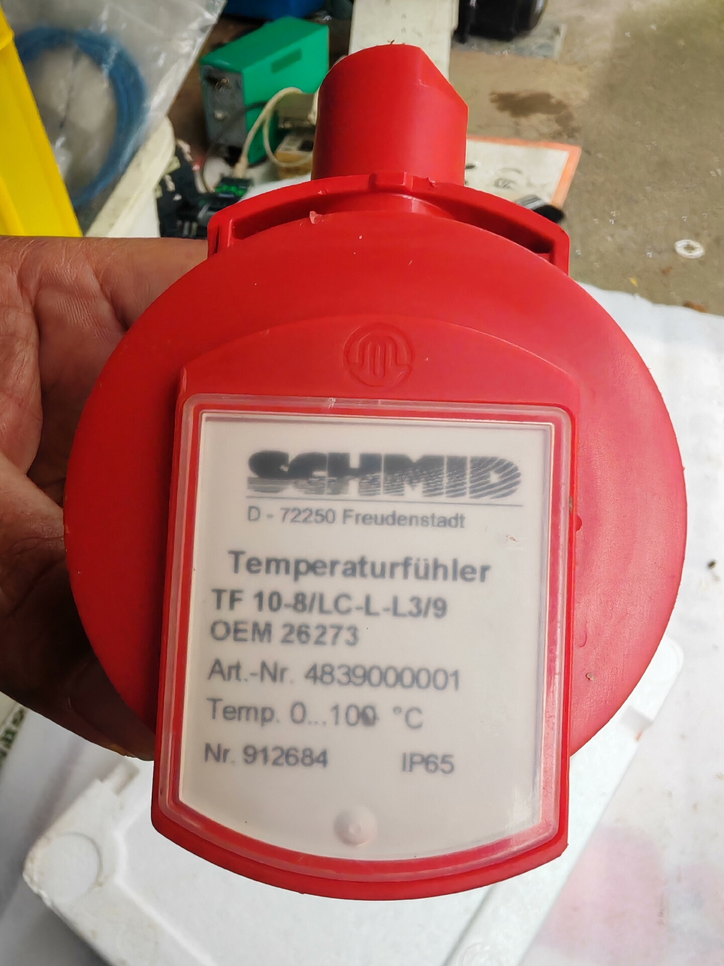 SCHMID温控传感器