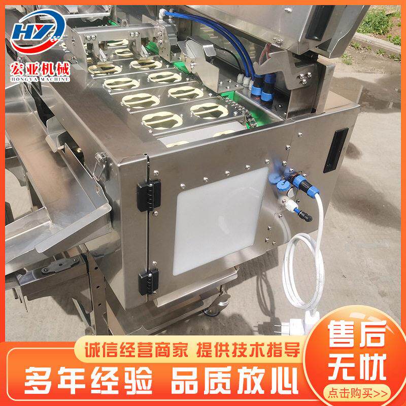 商用双排连续磕蛋机推荐全自动蛋黄收集设备蛋糕房专用打蛋机器