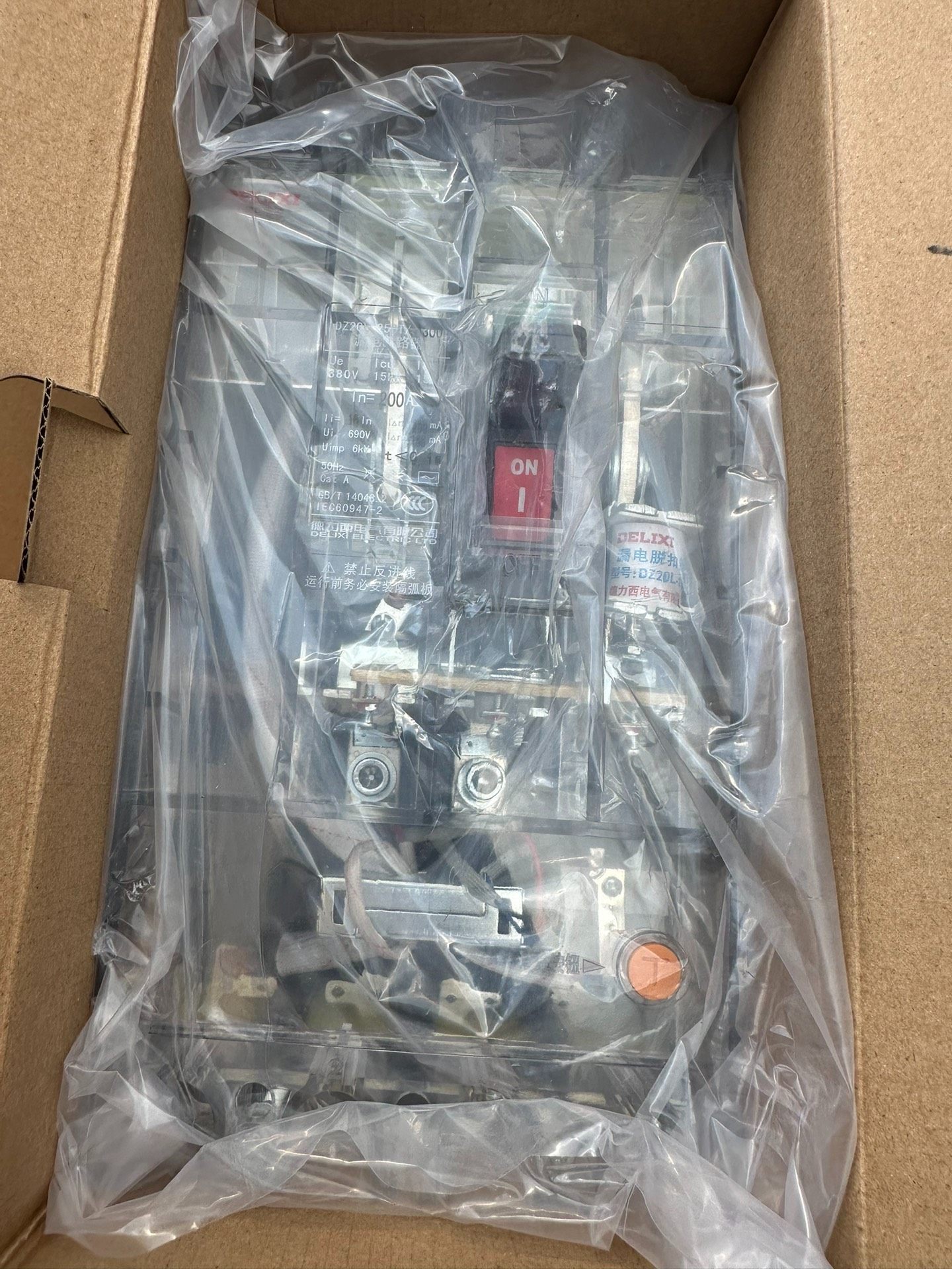 德力西漏电dZ20LE -250T/4300 200A 透明