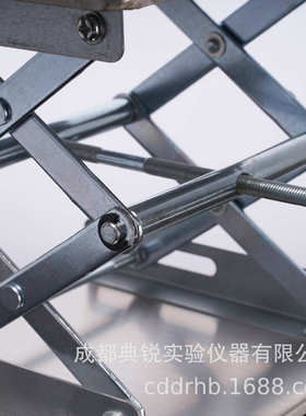 不锈钢升降台 实验室用升降台150*150mm 200*200mm手动升降平台xg