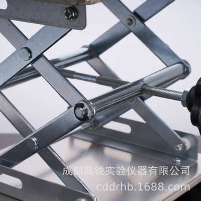 不锈钢升降台 实验室用升降台150*150mm 200*200mm手动升降平台xg