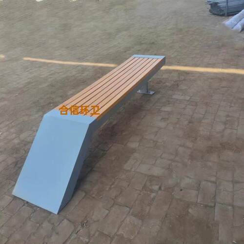 户外公园长凳园林休闲椅庭院家用长排椅街道小区广场实木坐凳厂家