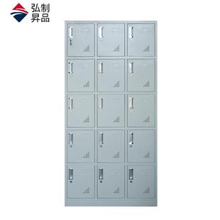 新款 直销铁皮更衣柜文件柜带锁工厂员工储物柜浴室健身房衣柜宿舍