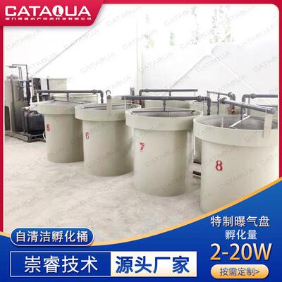 工厂化水产养殖鱼苗孵化系统渔场高密度养殖鱼卵孵化设备