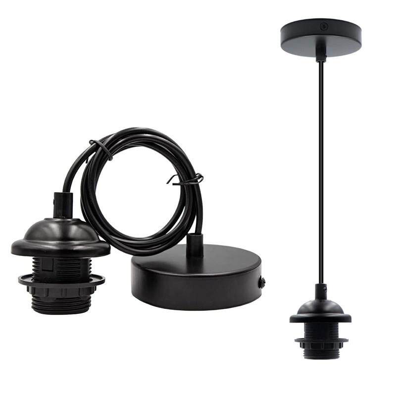 包邮E27灯座大螺口明装灯座 覆古工业风简装餐吊单头DIY吊灯