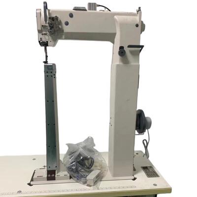 工业缝纫机8703单针高柱车马靴鞋子拉杆箱车缝设备