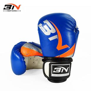 BN 6OZ儿童MMA泰拳散打拳击手套MMA跆拳道格斗搏击拳套比赛训练