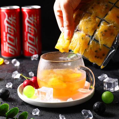 Ginger juice disposable pouches for home use, with self-seal