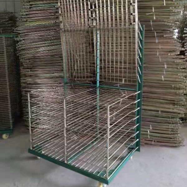 丝印千层架50层干燥架网铁架收纳架25层加重型置物车进烤箱烘干架