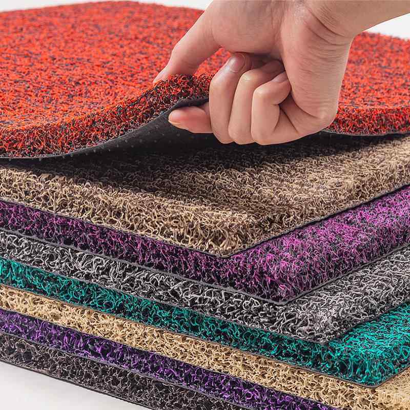 可裁剪丝圈脚垫地垫进门门口入户门厅门垫加厚防滑pvc丝圈地毯