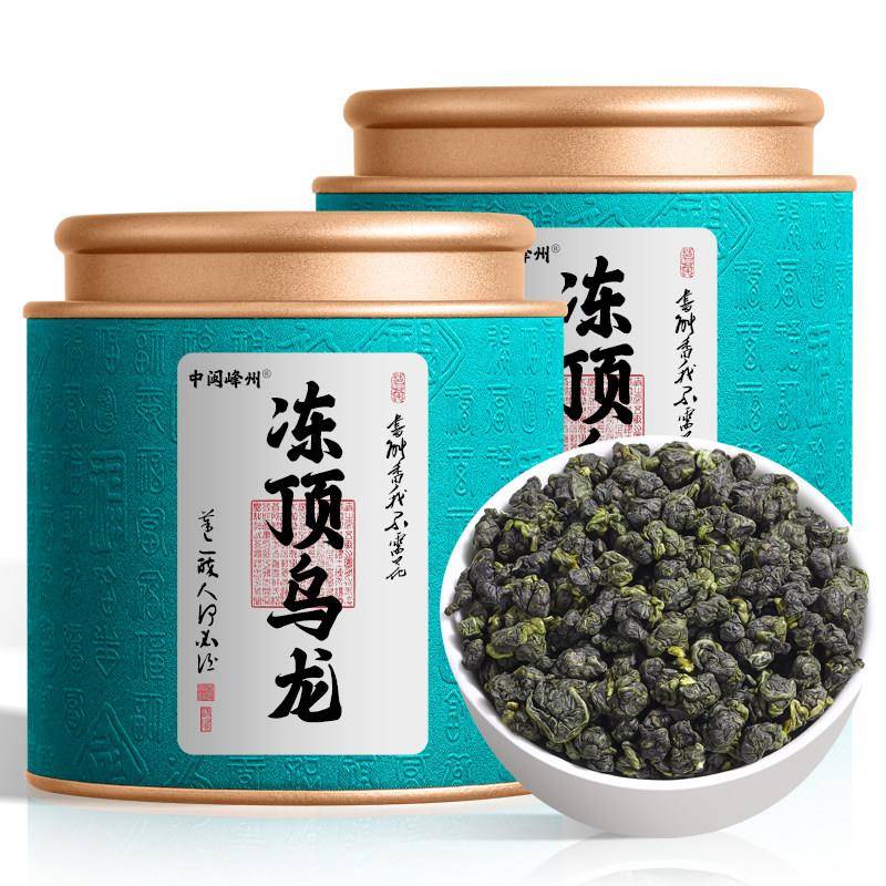 苏文峰 冻顶乌龙茶 新茶叶正宗浓香型高山台式乌龙茶冷泡茶