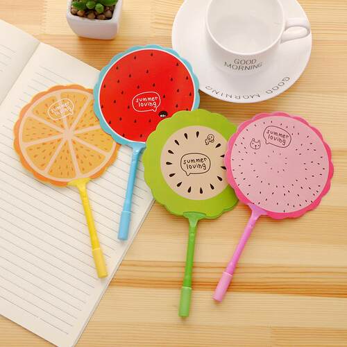 高档司开业礼公品定物制log活o动赠送小礼宣传品学校招生广告扇子