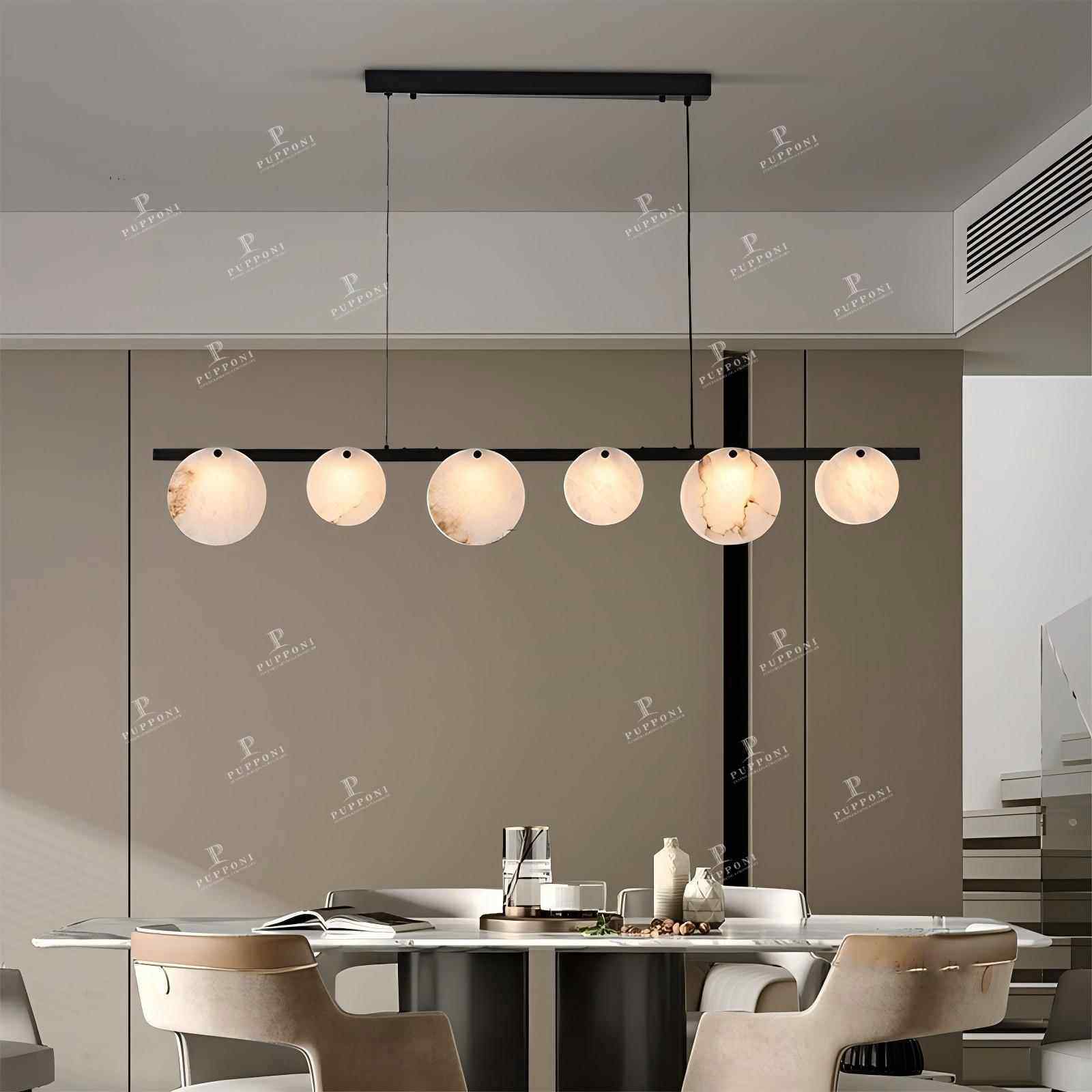 西62班牙铜云石客厅全灯现代简约创设吊计师意餐厅卧室吧台轻具