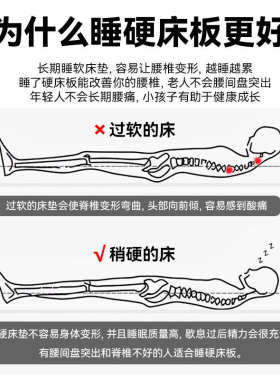 pp护腰板床板腰间盘加硬垫板床垫整块单人护脊椎沙发实木板硬垫片